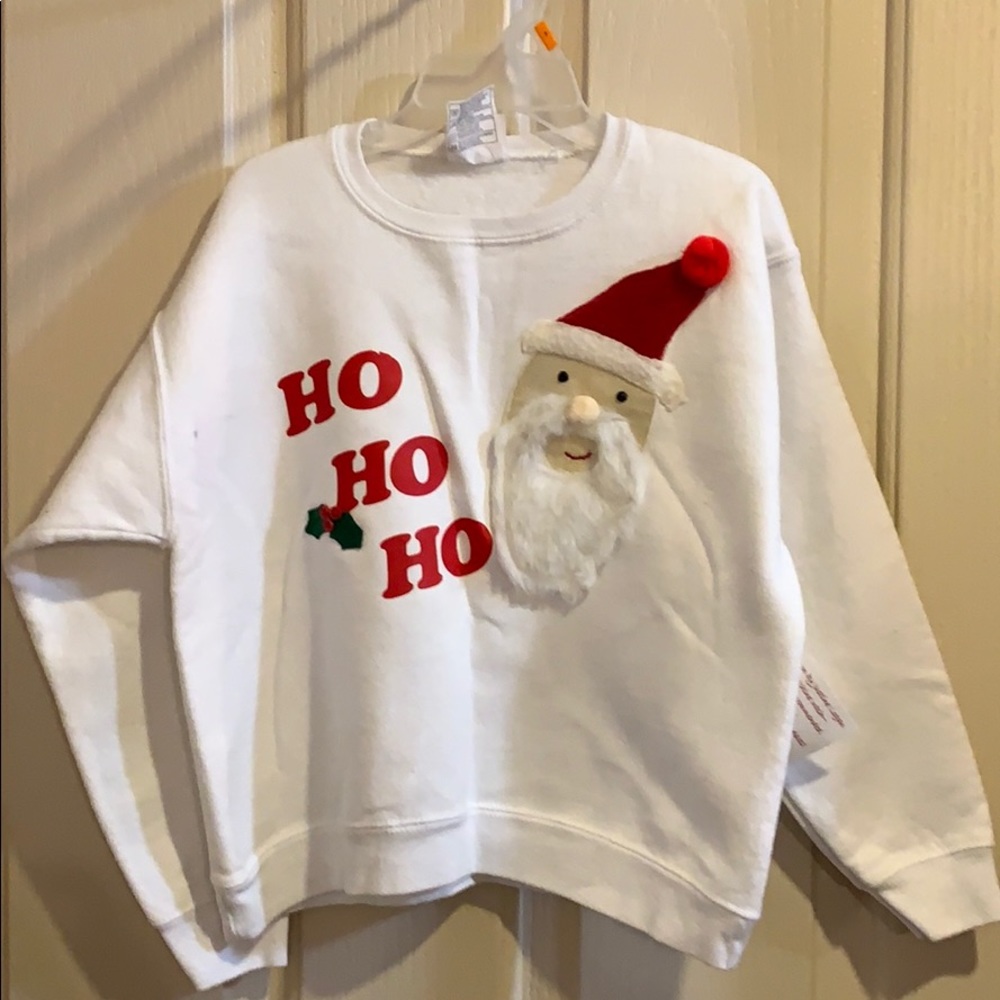 NWT Handmade Christmas Holiday Child’s Sweatshirt - Picture 1 of 6
